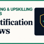 Certification news thumbnail with a green border and shield and check mark
